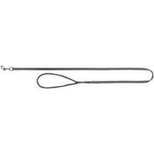 Trixie Graphite Double Leash - Large/XL - 1m/25mm Trixie Graphite Double Leash - Large/XL - 1m/25mm