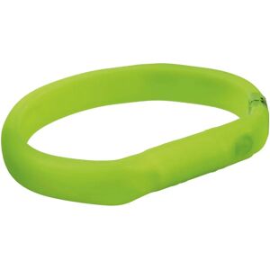 Trixie Green USB Flash Light Collar - M-L - Dog Accessory Trixie Green USB Flash Light Collar - M-L - Dog Accessory