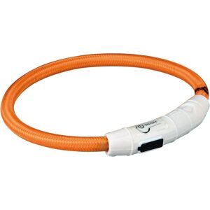 Trixie Orange Nylon TPU Dog Collar - Dog Collar Trixie Orange Nylon TPU Dog Collar - Dog Collar