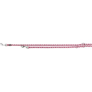 Trixie Cavo Reflect Adjustable Leash - Dog Leash - Fuchsia - 2 m / 18 mm Trixie Cavo Reflect Adjustable Leash - Dog Leash - Fuchsia - 2 m / 18 mm