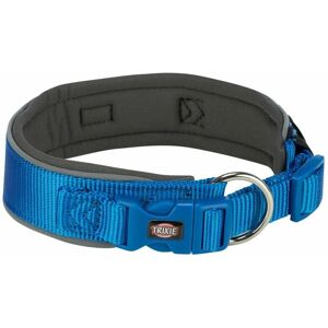 Trixie Dog Collar - Extra Wide, Graphite & Cobalt Blue - Small Trixie Dog Collar - Extra Wide, Graphite & Cobalt Blue - Small