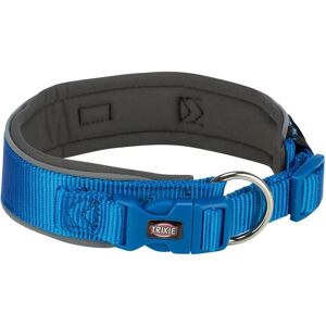 Trixie Premium Dog Collar - Graphite Cobalt blue - Reflective, Padded, Neoprene Trixie Premium Dog Collar - Graphite Cobalt blue - Reflective, Padded, Neoprene