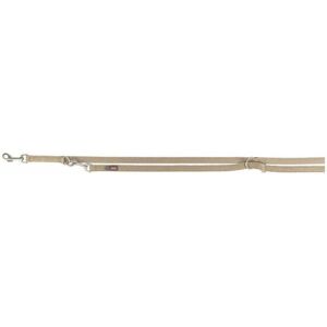 Trixie Premium Adjustable Double-Layered Dog Lead Sand - Large/XL - 2m Trixie Premium Adjustable Double-Layered Dog Lead Sand - Large/XL - 2m
