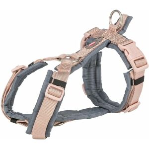 Trixie Premium Trekking Dog Harness Blush/Graphite - Small - 36cm x 44cm Trixie Premium Trekking Dog Harness Blush/Graphite - Small - 36cm x 44cm