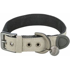 Trixie CityStyle Dog Collar Light Grey - Extra Wide - M/L - 40-47cm Trixie CityStyle Dog Collar Light Grey - Extra Wide - M/L - 40-47cm