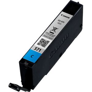 Canon CLI-571C Cyan Ink Cartridge - 7ml - 345 pages - Ink Cartridge Canon CLI-571C Cyan Ink Cartridge - 7ml - 345 pages - Ink Cartridge
