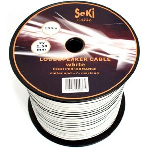 ELECTRONICA MOLGAR, S.A. Speaker Cable 2x1.5mm² 100m - Cable ELECTRONICA MOLGAR, S.A. Speaker Cable 2x1.5mm² 100m - Cable