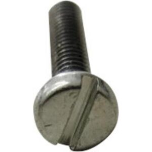 TOOLCRAFT M6 Stål skruer med sporhoved - 8mm 1000 stk TOOLCRAFT M6 Stål skruer med sporhoved - 8mm 1000 stk