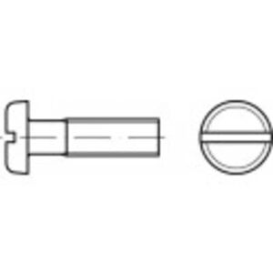 Toolcraft 104496 Zinkbelagd M3 Skruv - 45mm - 200 st Toolcraft 104496 Zinkbelagd M3 Skruv - 45mm - 200 st