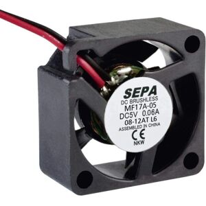 SEPA MF17A05 Ventilator - 17x8x17mm, 5V/DC, 0,9m³/h, 10500 U/min SEPA MF17A05 Ventilator - 17x8x17mm, 5V/DC, 0,9m³/h, 10500 U/min