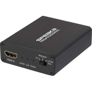 SpeaKa Professionel Audioekstraktor - HDMI, Toslink, RCA - 4K SpeaKa Professionel Audioekstraktor - HDMI, Toslink, RCA - 4K