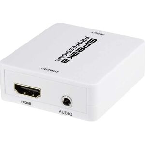 SpeaKa Professionel HDMI-lydudtrækker - Hvid - Lydadapter SpeaKa Professionel HDMI-lydudtrækker - Hvid - Lydadapter