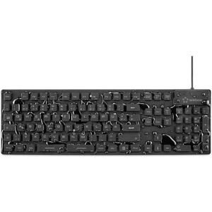 Renkforce RF-3561816 - Tastatur - Schwarz - IP68 Wasserdicht - Industrie - USB & PS/2 - Deutsches QWERTZ Renkforce RF-3561816 - Tastatur - Schwarz - IP68 Wasserdicht - Industrie - USB & PS/2 - Deutsches QWERTZ