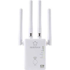 Renkforce WS-WN575A3 Dual Band AC1200 WLAN-Repeater - Reichweite erweitern Renkforce WS-WN575A3 Dual Band AC1200 WLAN-Repeater - Reichweite erweitern