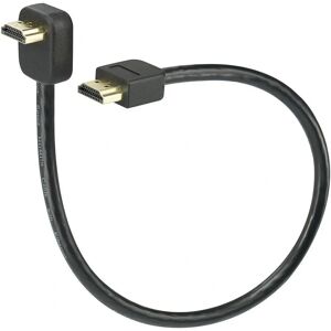 SpeaKa Professional HDMI Cable - 0.3m - Black - Supports 4K UHD, ARC, Ethernet SpeaKa Professional HDMI Cable - 0.3m - Black - Supports 4K UHD, ARC, Ethernet
