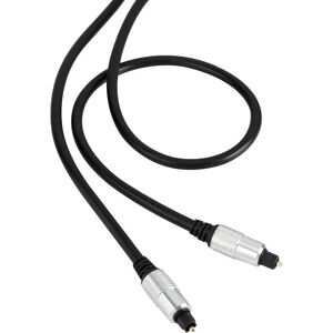 SpeaKa Professional SP-7870568 Audio Cable - 1.5m TOSLINK Black SpeaKa Professional SP-7870568 Audio Cable - 1.5m TOSLINK Black