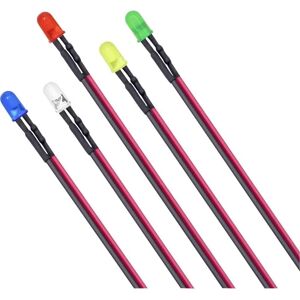 TRU COMPONENTS T1810O124 LED-Set - Modell mit 5mm diffusen LEDs, verschiedene Farben TRU COMPONENTS T1810O124 LED-Set - Modell mit 5mm diffusen LEDs, verschiedene Farben
