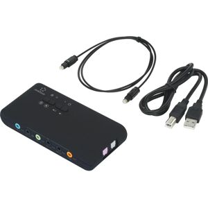 Renkforce RF-4355800 External 7.1 Audio Card - Digital Output Renkforce RF-4355800 External 7.1 Audio Card - Digital Output