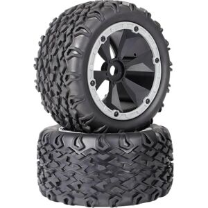 Reely Big1 1:8 Monstertruck Reifen - Schwarz-Grau - Ydeevne Reely Big1 1:8 Monstertruck Reifen - Schwarz-Grau - Ydeevne