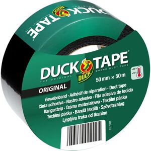 Duck Tape Modèle - Ruban en tissu noir - 50mm x 50m - Publicité Duck Tape Modèle - Ruban en tissu noir - 50mm x 50m - Publicité