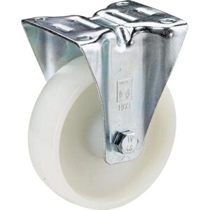 Roată din poliaminidă Wicke - 125 x 38 mm suport fix Roată din poliaminidă Wicke - 125 x 38 mm suport fix