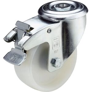 Wicke Modell 125 x 38 mm Polyamid-Rad mit Doppelbremse Wicke Modell 125 x 38 mm Polyamid-Rad mit Doppelbremse