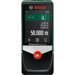 Bosch AdvancedDistance 50C Laserafstandsmeter - 50m, Touchscreen, Bluetooth Bosch AdvancedDistance 50C Laserafstandsmeter - 50m, Touchscreen, Bluetooth