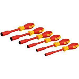 Bosch VDE Socket Wrench Set - 6 pcs, 7-14 mm, Certified up to 1000V Bosch VDE Socket Wrench Set - 6 pcs, 7-14 mm, Certified up to 1000V