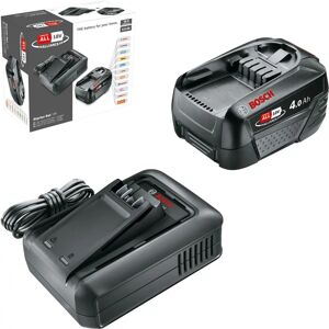 Kit Batteria Bosch 18V - 4,0 Ah, Caricabatterie Incluso Kit Batteria Bosch 18V - 4,0 Ah, Caricabatterie Incluso