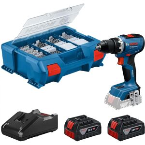 Bosch Professional GSR 18V-65 Borrmaskin - 2 Batterier Bosch Professional GSR 18V-65 Borrmaskin - 2 Batterier