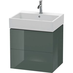 Duravit L-Cube Wandhängender Waschtischunterbau - Dolomiti Grey Hochglanz Duravit L-Cube Wandhängender Waschtischunterbau - Dolomiti Grey Hochglanz