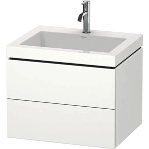 Duravit L-Cube Wandhängendes Badezimmer-Set - Rechteckig, Nahtlose Verbindung, 2 Schubladen Duravit L-Cube Wandhängendes Badezimmer-Set - Rechteckig, Nahtlose Verbindung, 2 Schubladen