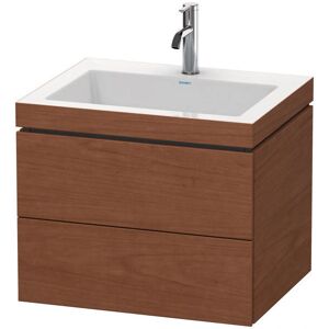 Duravit L-Cube Wandwaschtisch - Amerikanischer Nussbaum Duravit L-Cube Wandwaschtisch - Amerikanischer Nussbaum