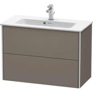Mobile sottolavabo Duravit XSquare - Grigio Flanella, compatto, 2 cassetti Mobile sottolavabo Duravit XSquare - Grigio Flanella, compatto, 2 cassetti