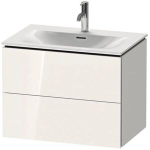 Duravit L-Cube Wandhängender Waschtischunterbau - 720x481 mm, Weiß Hochglanz, 2 Schubkästen Duravit L-Cube Wandhängender Waschtischunterbau - 720x481 mm, Weiß Hochglanz, 2 Schubkästen