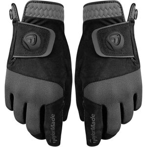 Guantes de golf negros TaylorMade TM18 Rain Control - M Guantes de golf negros TaylorMade TM18 Rain Control - M
