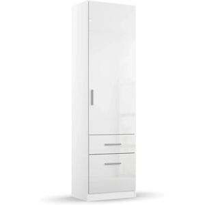 RAUCH Celle Kleiderschrank - Türanschlag rechts, 2 Schubladen, Hochglanzweiß RAUCH Celle Kleiderschrank - Türanschlag rechts, 2 Schubladen, Hochglanzweiß