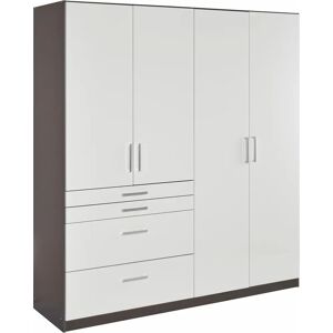 Rauch Homburg Kleiderschrank - Moderner Hochglanzschrank Rauch Homburg Kleiderschrank - Moderner Hochglanzschrank