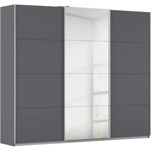 Rauch Kulmbach Kleiderschrank - Grau, 3-türig, Verstellbare Regale Rauch Kulmbach Kleiderschrank - Grau, 3-türig, Verstellbare Regale