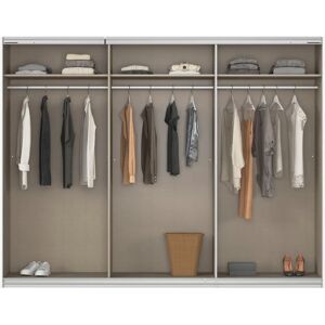 RAUCH Kulmbach Kleiderschrank - 3 Einlegeböden, Schiebetüren RAUCH Kulmbach Kleiderschrank - 3 Einlegeböden, Schiebetüren