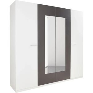 RAUCH Borba Schrank - Elegante Spiegeltüren, Geräumiger Innenraum, Made in Germany RAUCH Borba Schrank - Elegante Spiegeltüren, Geräumiger Innenraum, Made in Germany