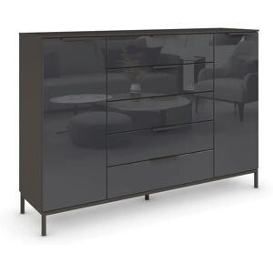 RAUCH Flipp Sideboard - Soft-Close, 2-türig, 5 Schubladen, Modern RAUCH Flipp Sideboard - Soft-Close, 2-türig, 5 Schubladen, Modern