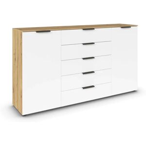 Sconto Holzfarben Sideboard - 180x100cm - Moderner Stauraum Sconto Holzfarben Sideboard - 180x100cm - Moderner Stauraum