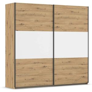 RAUCH Neo Kleiderschrank - Alpinweiß, 218cm x 210cm, 2 Türen, großer Stauraum RAUCH Neo Kleiderschrank - Alpinweiß, 218cm x 210cm, 2 Türen, großer Stauraum
