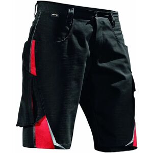 Shorts de travail Kübler Bermuda - Noir/rouge moyen - Vêtements de travail - Publicité Shorts de travail Kübler Bermuda - Noir/rouge moyen - Vêtements de travail - Publicité