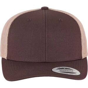 Flexfit 6606T Retro Trucker 2-Tone - marron/khaki - Publicité Flexfit 6606T Retro Trucker 2-Tone - marron/khaki - Publicité