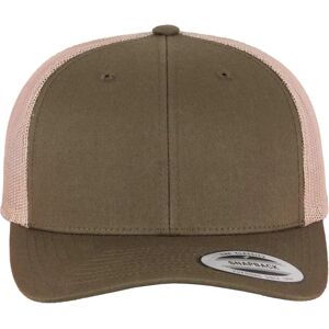 Flexfit 6606T Retro Trucker 2-Tone - mousse/khaki - Publicité Flexfit 6606T Retro Trucker 2-Tone - mousse/khaki - Publicité