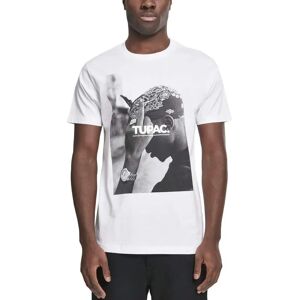 2Pac Hvit XXL T-skjorte - Hip Hop 2Pac Hvit XXL T-skjorte - Hip Hop