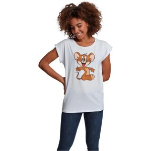 Tricou Merchcode Tom & Jerry XS Alb Tricou Merchcode Tom & Jerry XS Alb