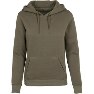 Build Your Brand Tung Olivengrøn Hoodie - Hættetrøjer Build Your Brand Tung Olivengrøn Hoodie - Hættetrøjer